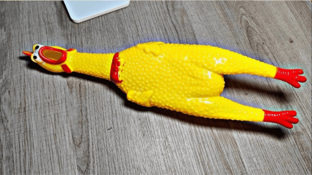 chicken toy for dogs